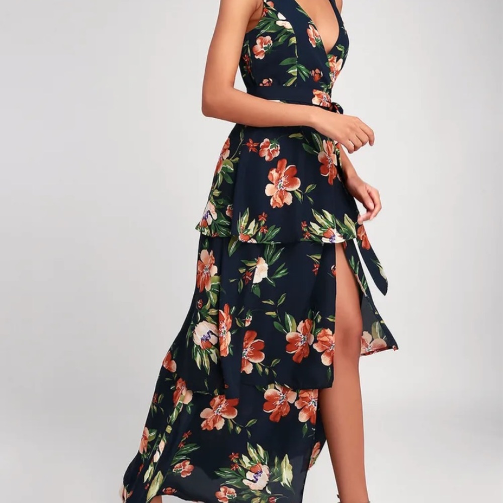 Lulus Bouquet, Girl, Hey! Navy Small